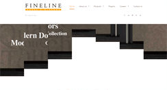 Desktop Screenshot of fineline-eg.net